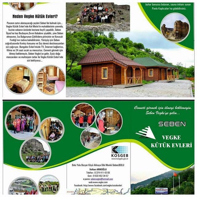 Vegke Kutuk Evleri Hotel Seben Exterior photo